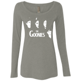 T-Shirts Venetian Grey / Small The Goonies Women's Triblend Long Sleeve Shirt
