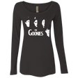 T-Shirts Vintage Black / Small The Goonies Women's Triblend Long Sleeve Shirt