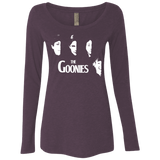 T-Shirts Vintage Purple / Small The Goonies Women's Triblend Long Sleeve Shirt