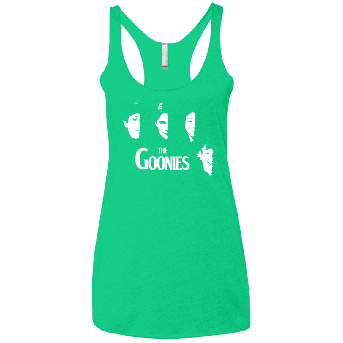 T-Shirts Envy / X-Small The Goonies Women's Triblend Racerback Tank