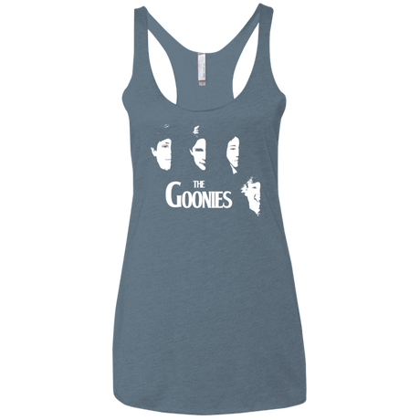 T-Shirts Indigo / X-Small The Goonies Women's Triblend Racerback Tank