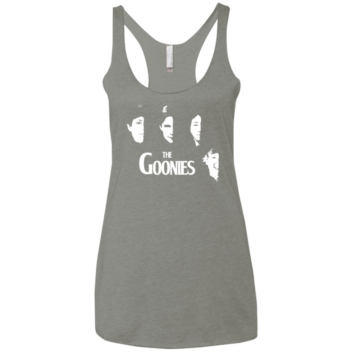T-Shirts Venetian Grey / X-Small The Goonies Women's Triblend Racerback Tank