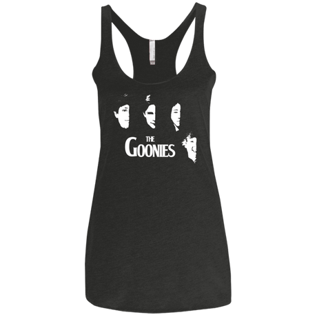 T-Shirts Vintage Black / X-Small The Goonies Women's Triblend Racerback Tank