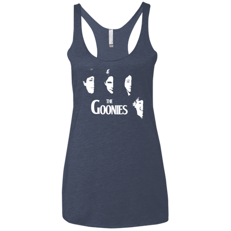 T-Shirts Vintage Navy / X-Small The Goonies Women's Triblend Racerback Tank