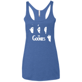 T-Shirts Vintage Royal / X-Small The Goonies Women's Triblend Racerback Tank
