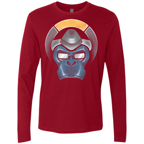 T-Shirts Cardinal / Small The Gorilla Men's Premium Long Sleeve