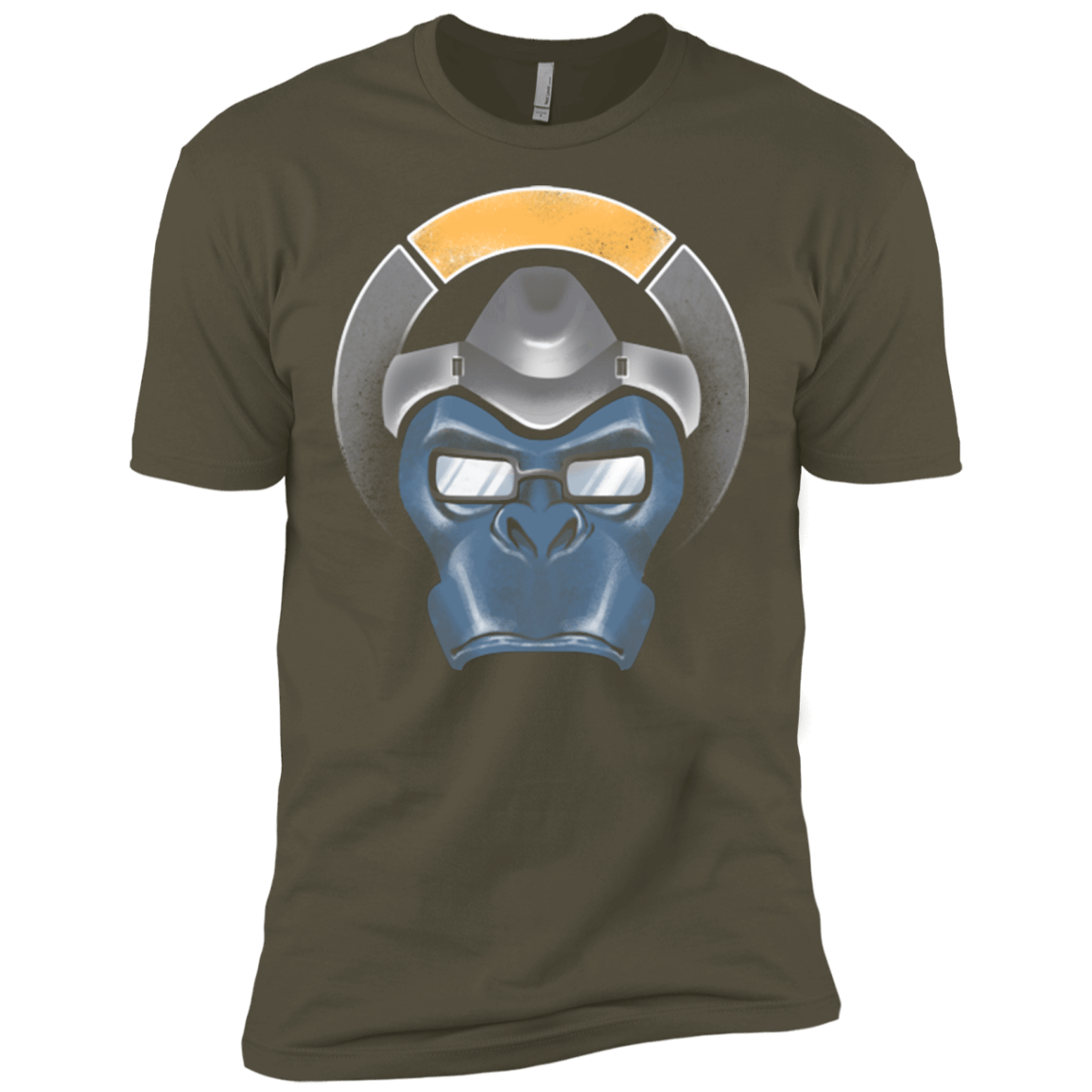 T-Shirts Military Green / X-Small The Gorilla Men's Premium T-Shirt