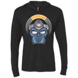 T-Shirts Vintage Black / X-Small The Gorilla Triblend Long Sleeve Hoodie Tee