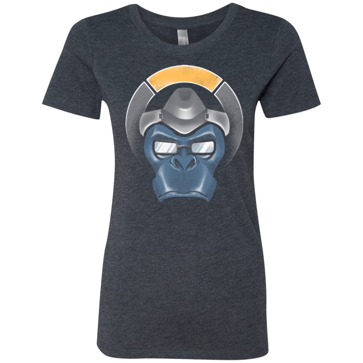 T-Shirts Vintage Navy / Small The Gorilla Women's Triblend T-Shirt