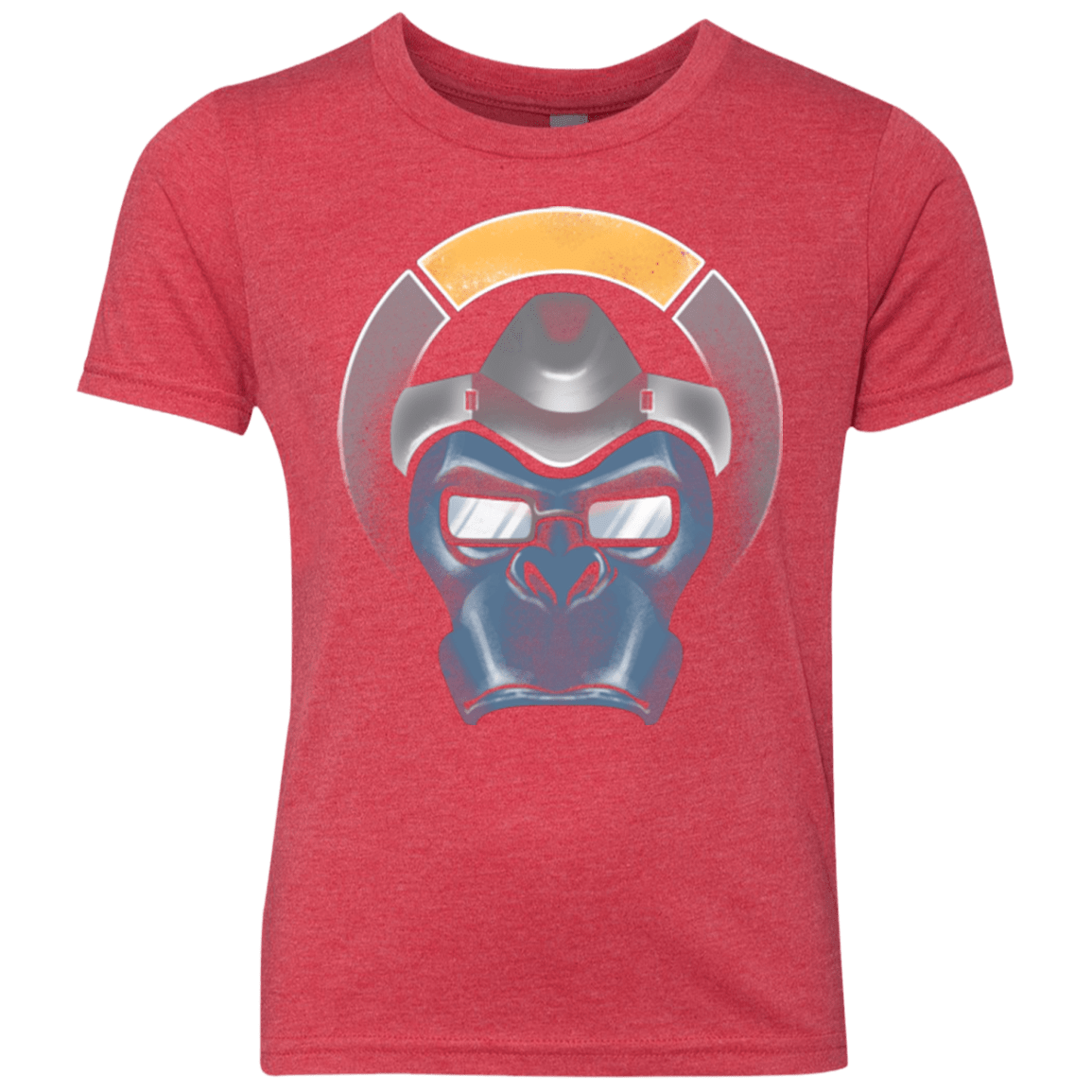 T-Shirts Vintage Red / YXS The Gorilla Youth Triblend T-Shirt