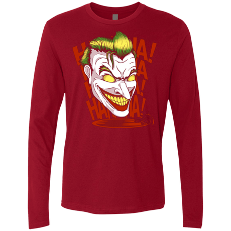 T-Shirts Cardinal / Small The Great Joke Men's Premium Long Sleeve