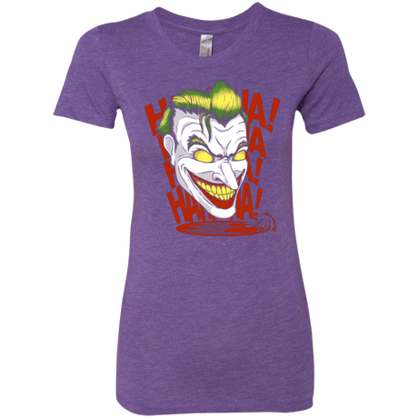 T-Shirts Purple Rush / Small The Great Joke Women's Triblend T-Shirt