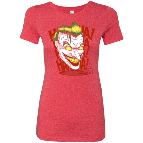 T-Shirts Vintage Red / Small The Great Joke Women's Triblend T-Shirt