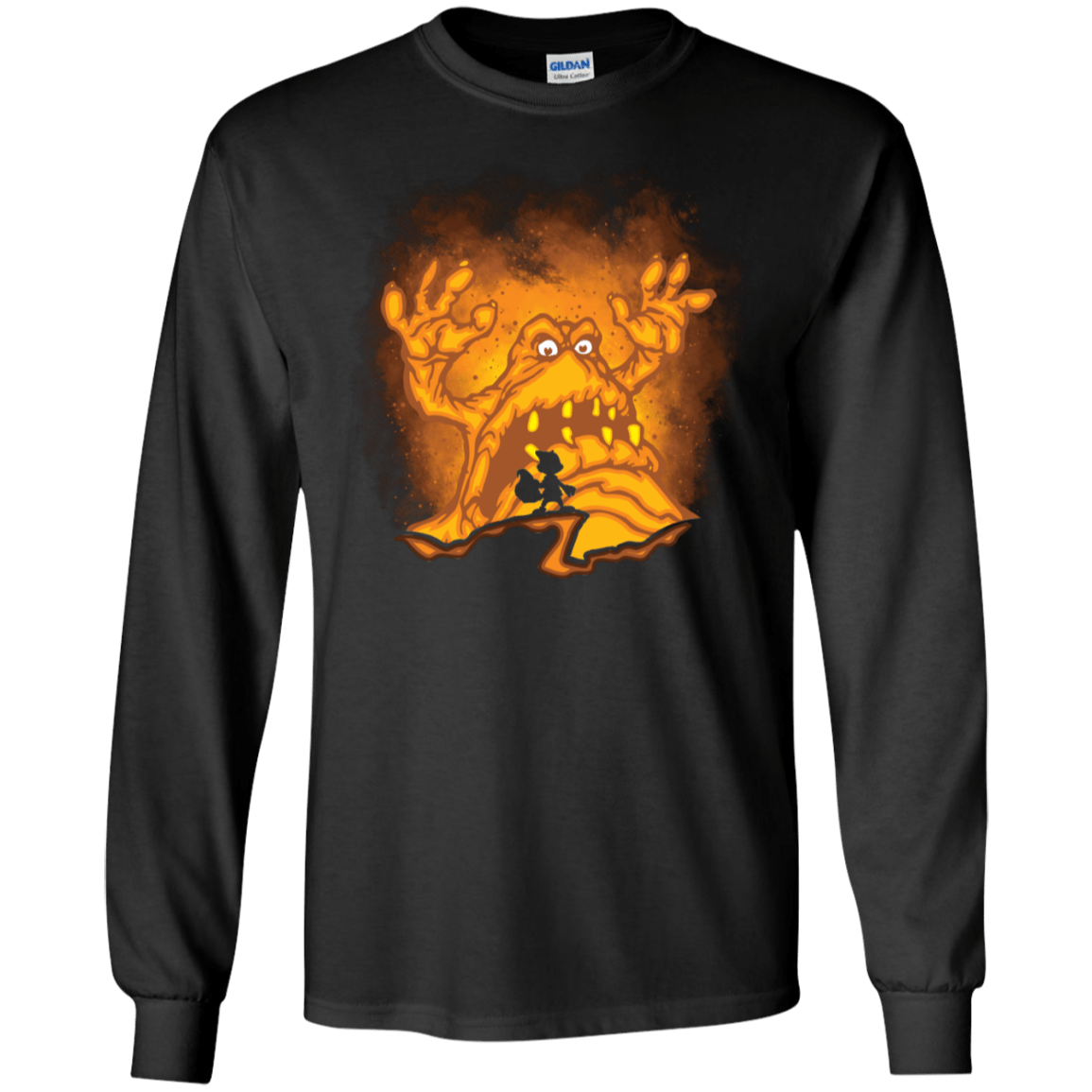 T-Shirts Black / S The Great Mighty Poo Men's Long Sleeve T-Shirt