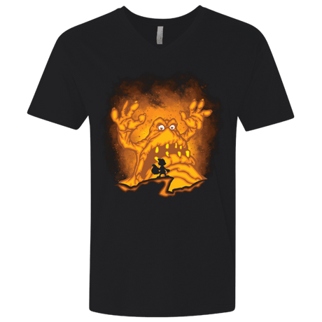 T-Shirts Black / X-Small The Great Mighty Poo Men's Premium V-Neck