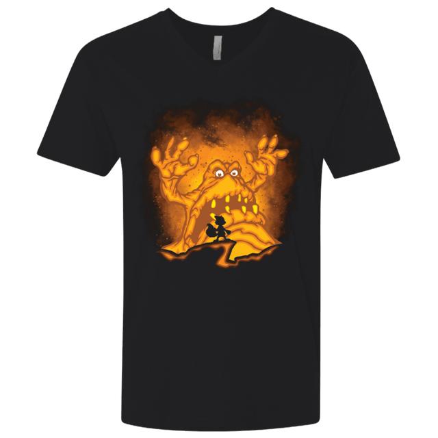 T-Shirts Black / X-Small The Great Mighty Poo Men's Premium V-Neck