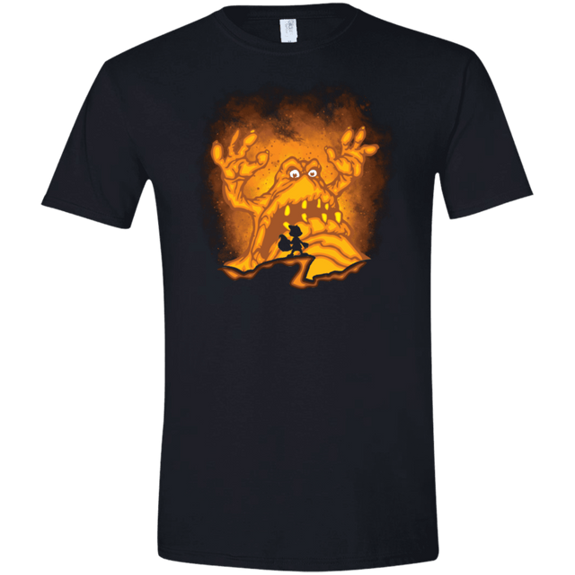 T-Shirts Black / X-Small The Great Mighty Poo Men's Semi-Fitted Softstyle