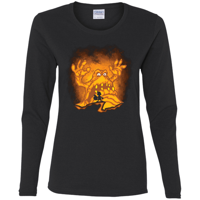 T-Shirts Black / S The Great Mighty Poo Women's Long Sleeve T-Shirt