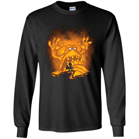 T-Shirts Black / YS The Great Mighty Poo Youth Long Sleeve T-Shirt
