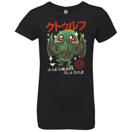 T-Shirts Black / YXS The Great Old Kawaii Girls Premium T-Shirt