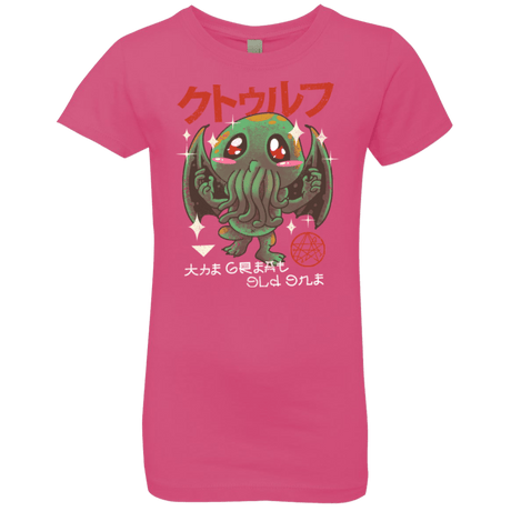 T-Shirts Hot Pink / YXS The Great Old Kawaii Girls Premium T-Shirt