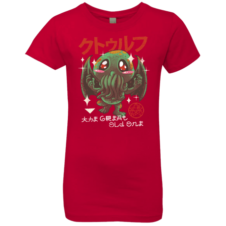 T-Shirts Red / YXS The Great Old Kawaii Girls Premium T-Shirt