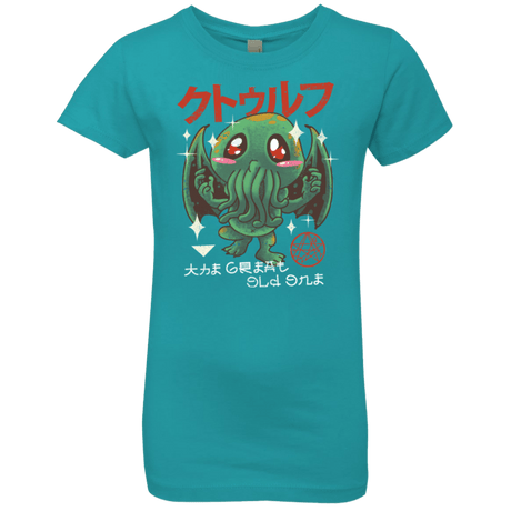 T-Shirts Tahiti Blue / YXS The Great Old Kawaii Girls Premium T-Shirt