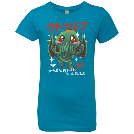 T-Shirts Turquoise / YXS The Great Old Kawaii Girls Premium T-Shirt