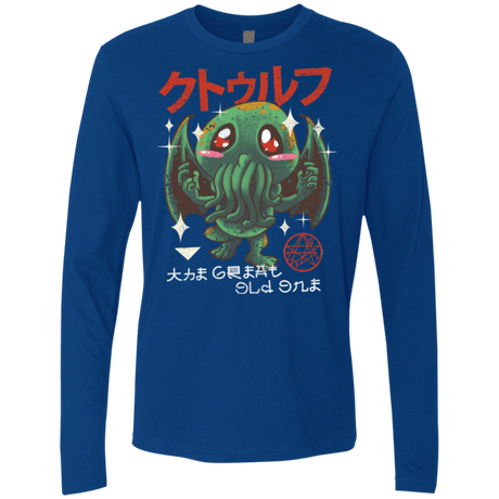 T-Shirts Royal / Small The Great Old Kawaii Men's Premium Long Sleeve