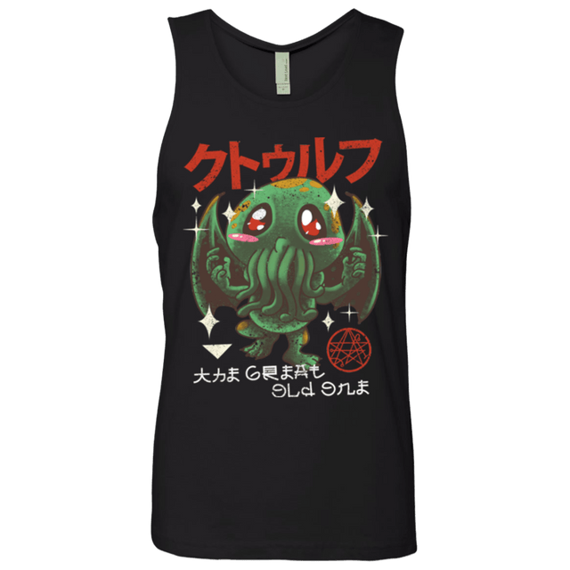 T-Shirts Black / Small The Great Old Kawaii Men's Premium Tank Top