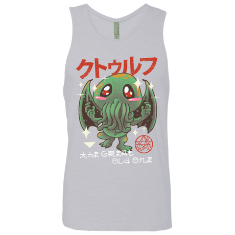T-Shirts Heather Grey / Small The Great Old Kawaii Men's Premium Tank Top
