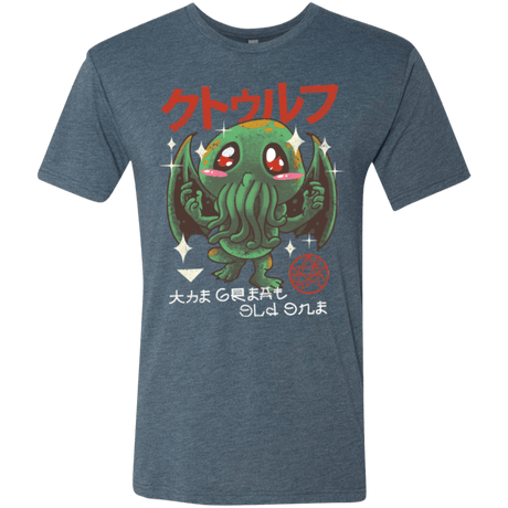T-Shirts Indigo / Small The Great Old Kawaii Men's Triblend T-Shirt