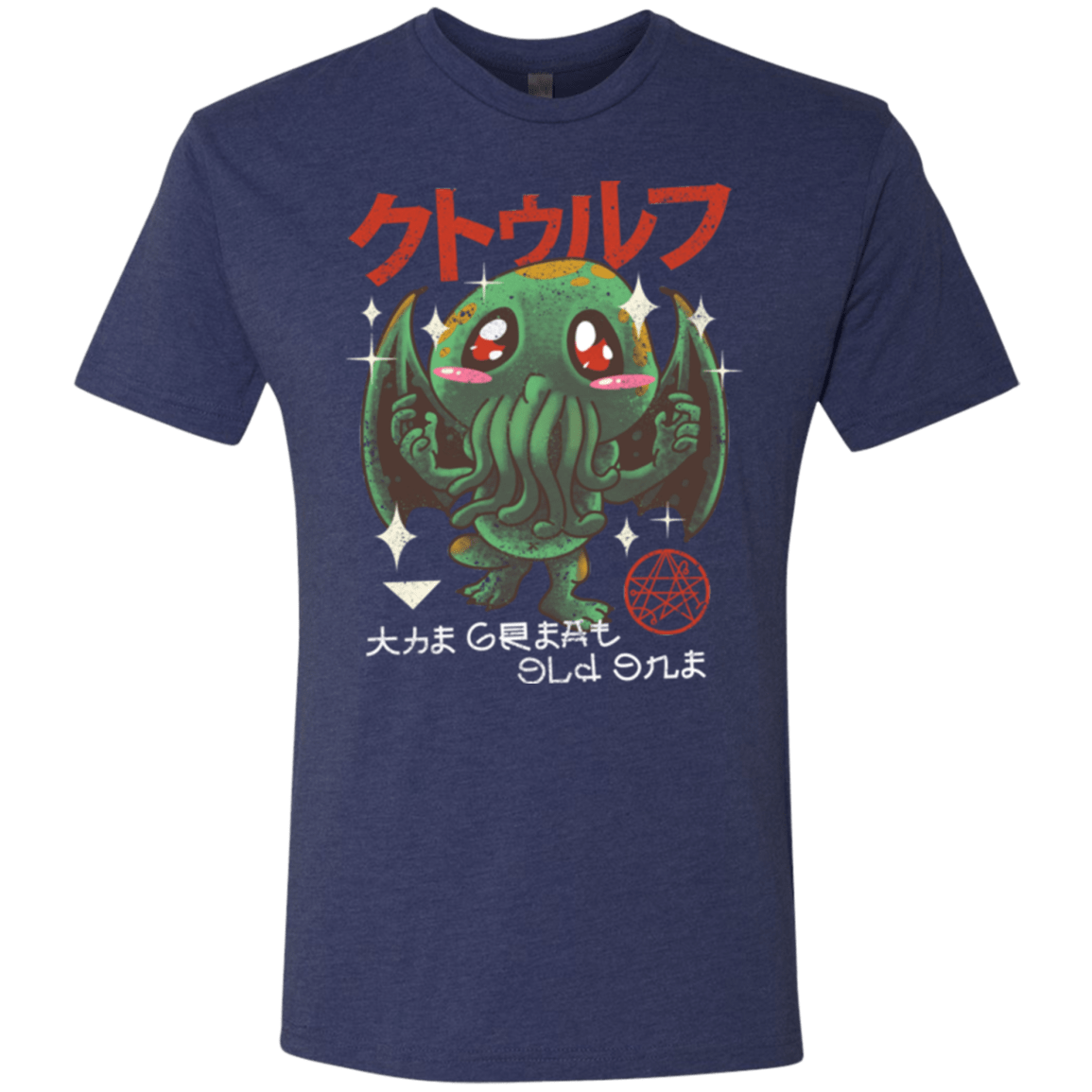 T-Shirts Vintage Navy / Small The Great Old Kawaii Men's Triblend T-Shirt