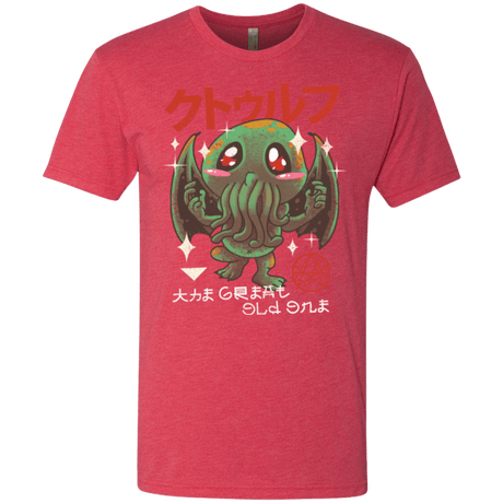 T-Shirts Vintage Red / Small The Great Old Kawaii Men's Triblend T-Shirt