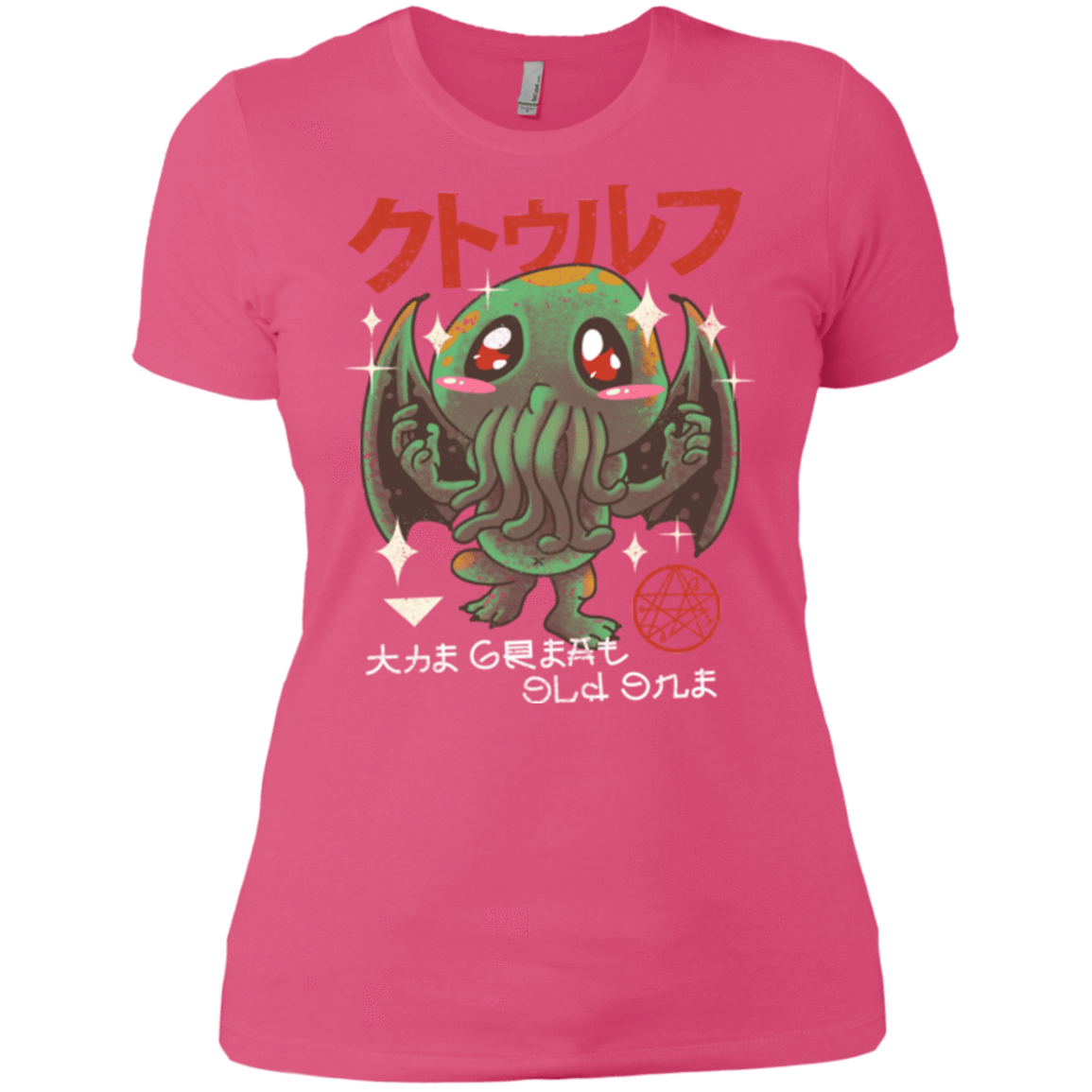 T-Shirts Hot Pink / X-Small The Great Old Kawaii Women's Premium T-Shirt