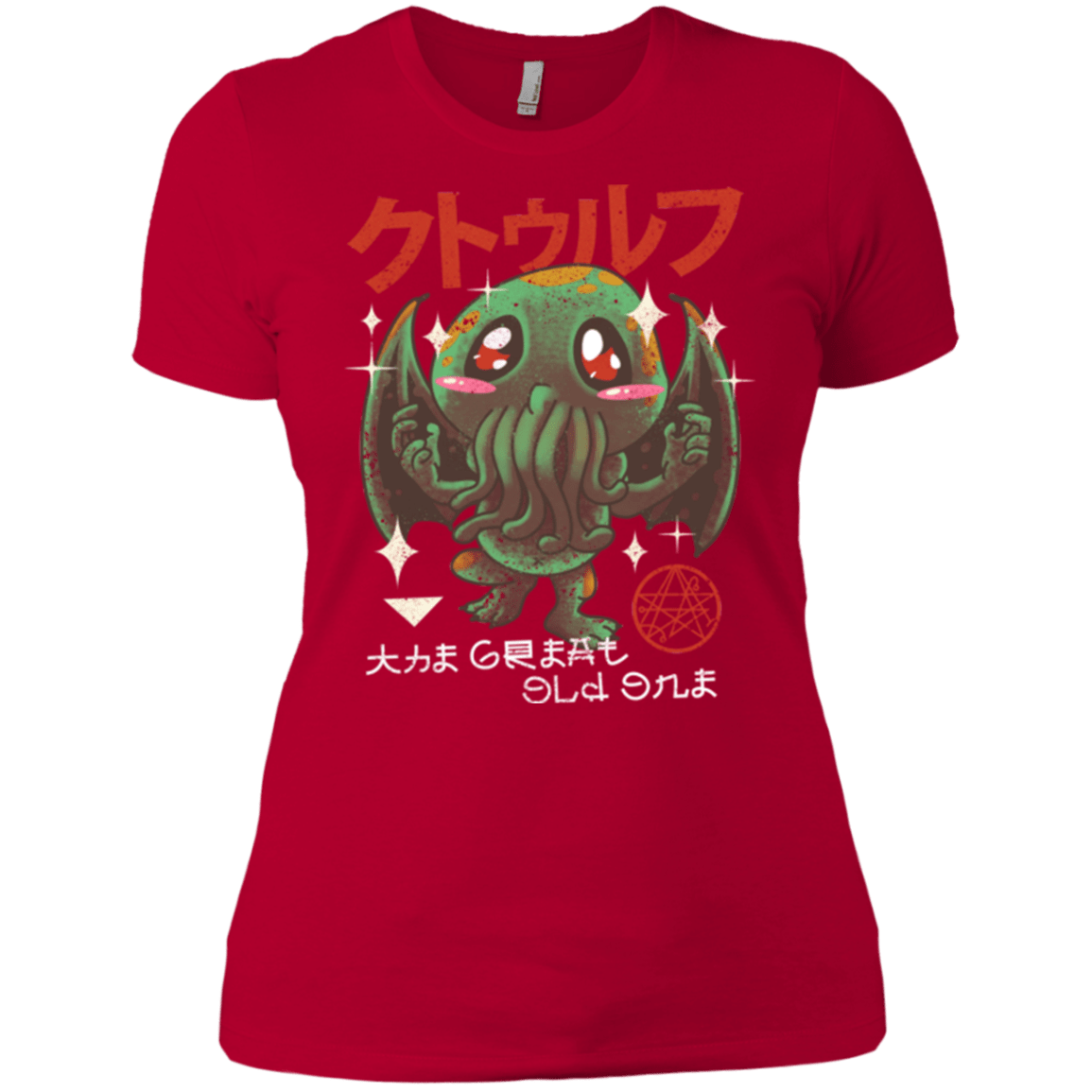 T-Shirts Red / X-Small The Great Old Kawaii Women's Premium T-Shirt