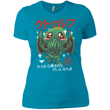 T-Shirts Turquoise / X-Small The Great Old Kawaii Women's Premium T-Shirt