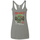 T-Shirts Venetian Grey / X-Small The Great Old Kawaii Women's Triblend Racerback Tank