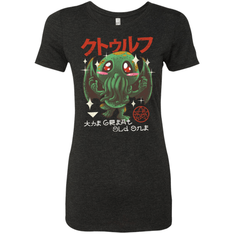 T-Shirts Vintage Black / Small The Great Old Kawaii Women's Triblend T-Shirt