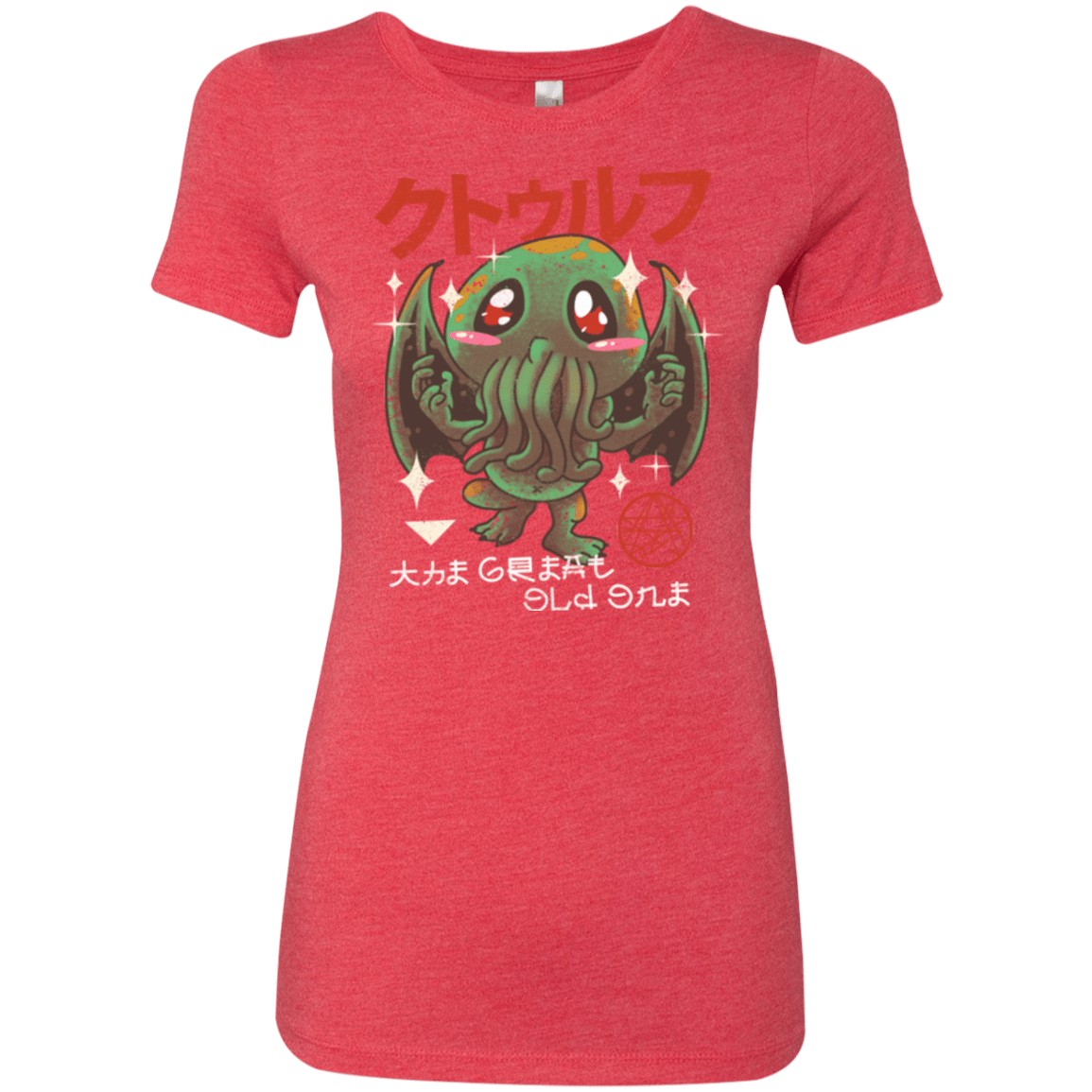 T-Shirts Vintage Red / Small The Great Old Kawaii Women's Triblend T-Shirt