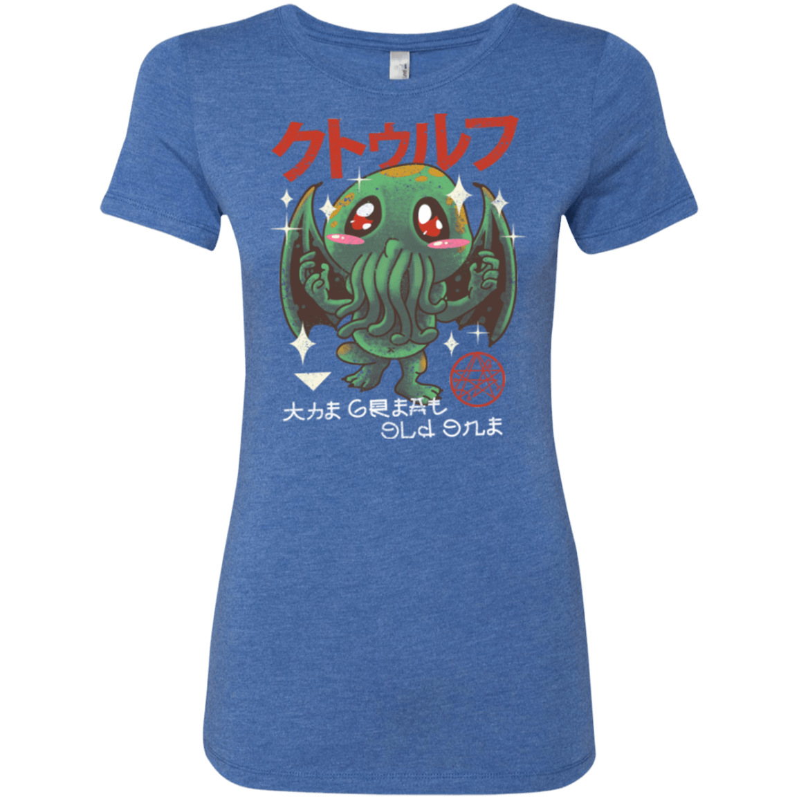 T-Shirts Vintage Royal / Small The Great Old Kawaii Women's Triblend T-Shirt