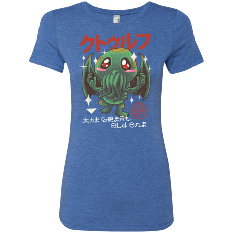 T-Shirts Vintage Royal / Small The Great Old Kawaii Women's Triblend T-Shirt