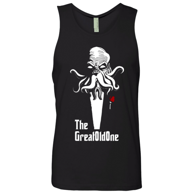 T-Shirts Black / Small The Great Old One Men's Premium Tank Top