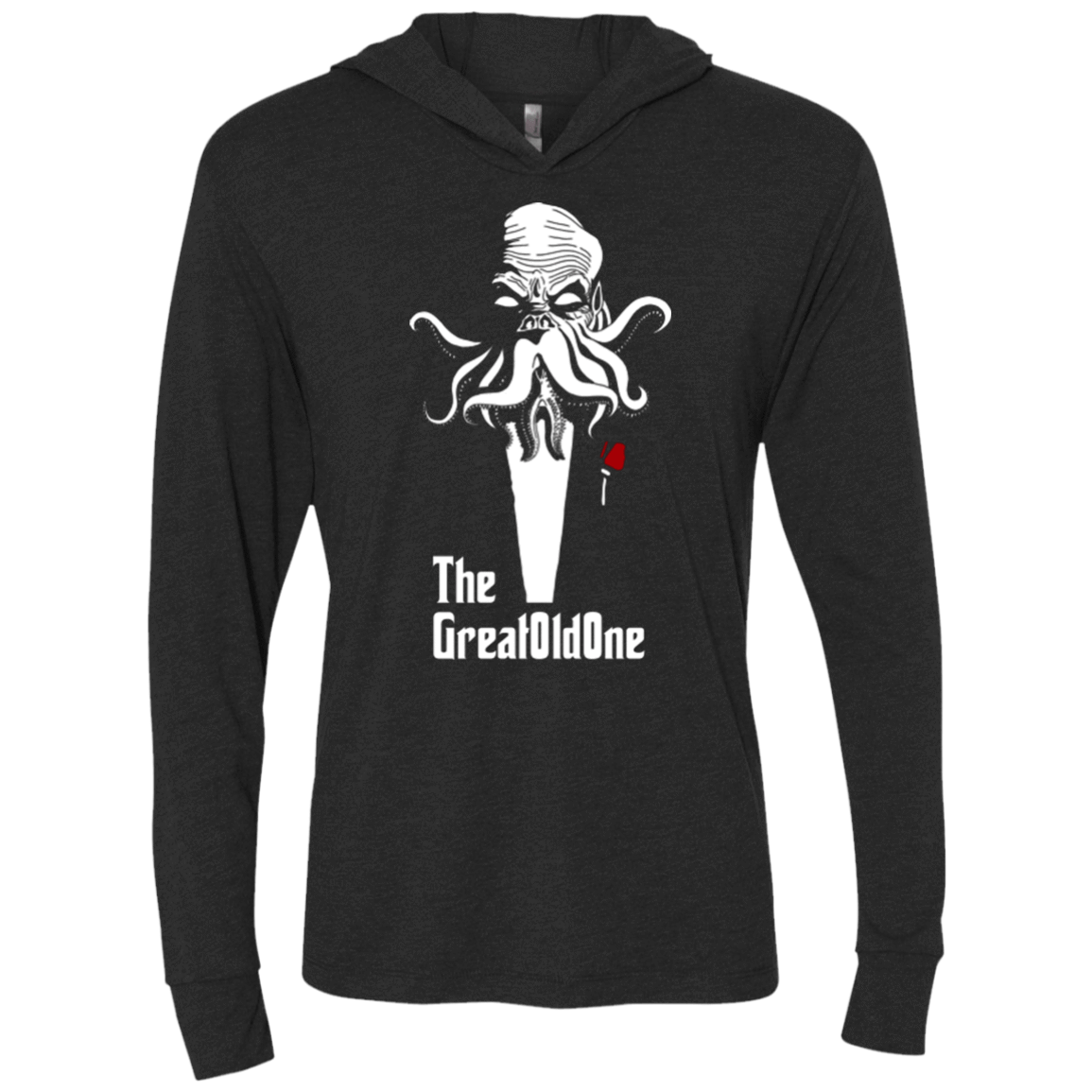 T-Shirts Vintage Black / X-Small The Great Old One Triblend Long Sleeve Hoodie Tee