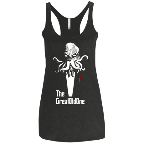T-Shirts Vintage Black / X-Small The Great Old One Women's Triblend Racerback Tank