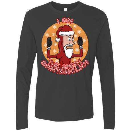 T-Shirts Heavy Metal / S The Great Santaholio Men's Premium Long Sleeve