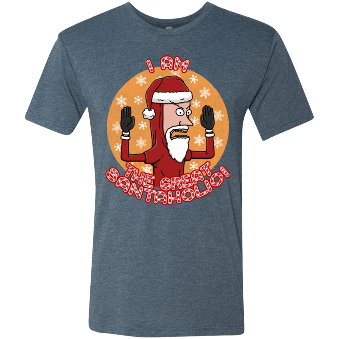 The Great Santaholio Men's Triblend T-Shirt