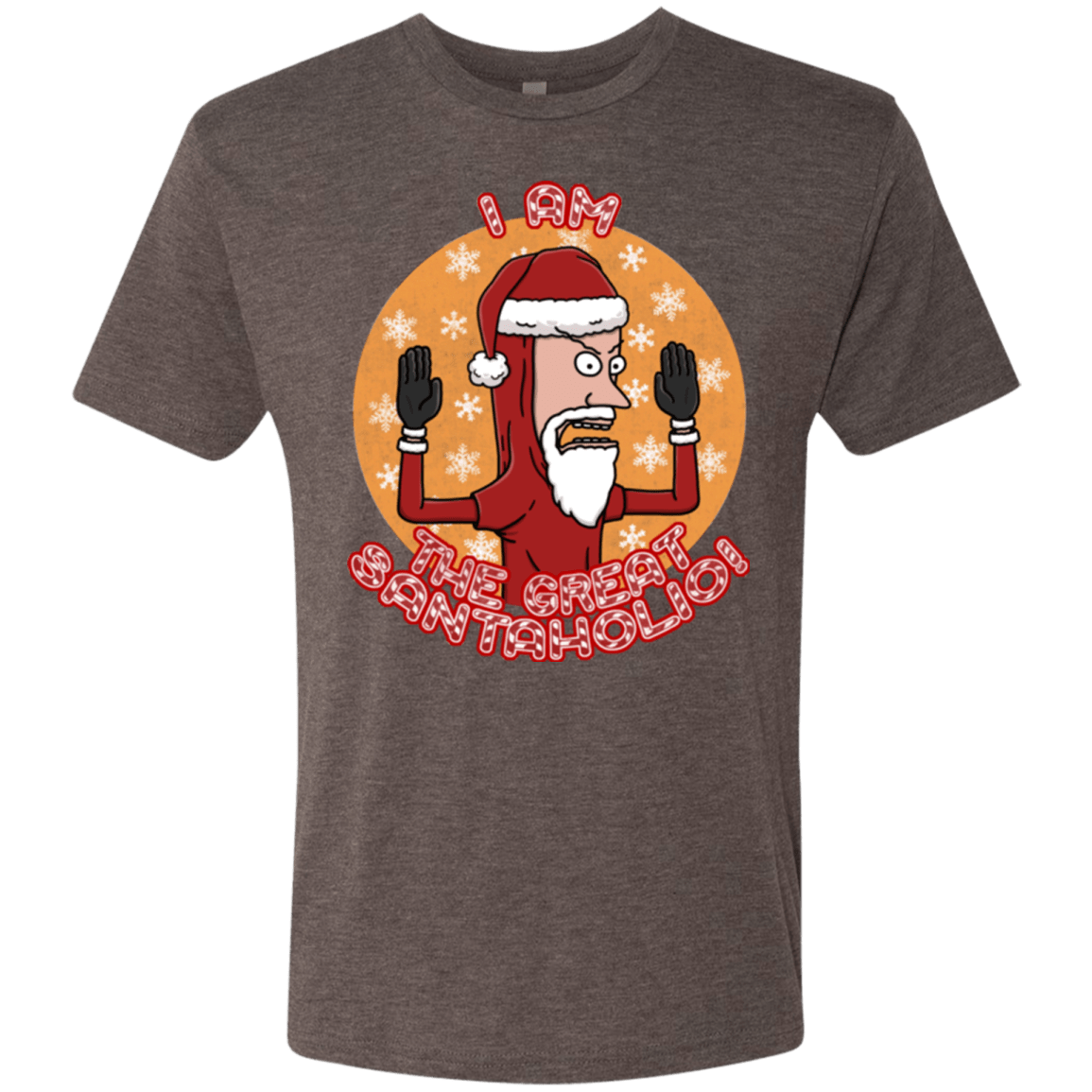The Great Santaholio Men's Triblend T-Shirt