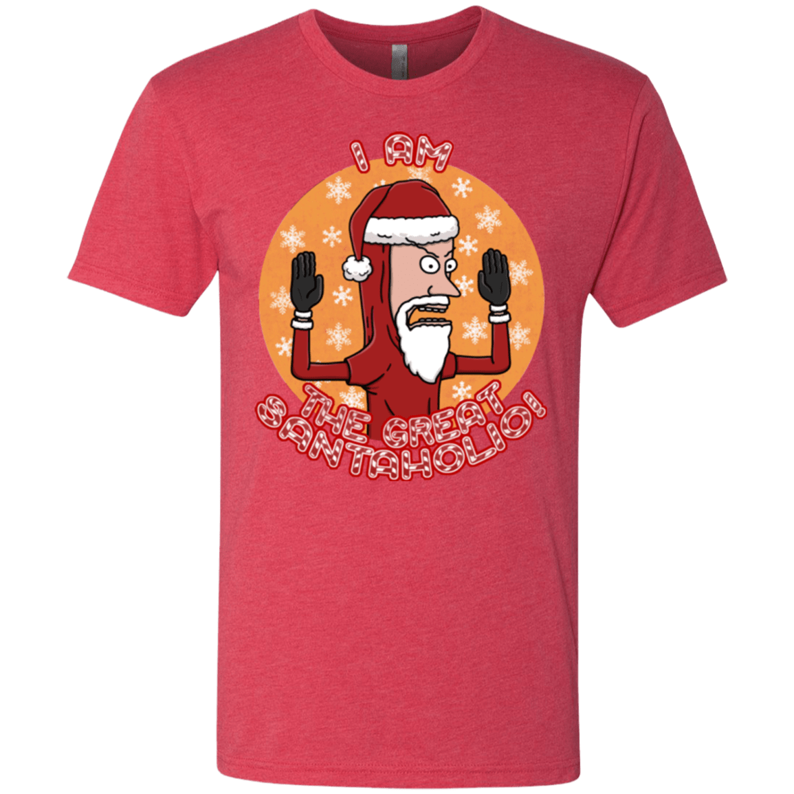 The Great Santaholio Men's Triblend T-Shirt