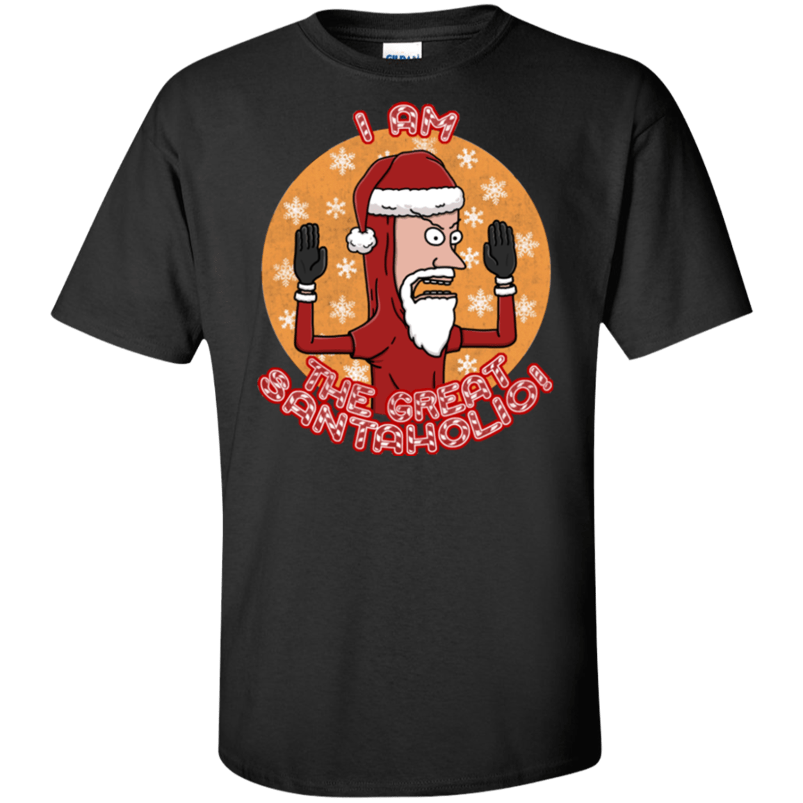 The Great Santaholio Tall T-Shirt